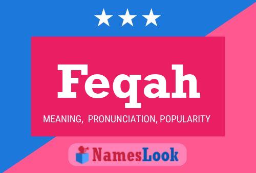 Póster del nombre Feqah