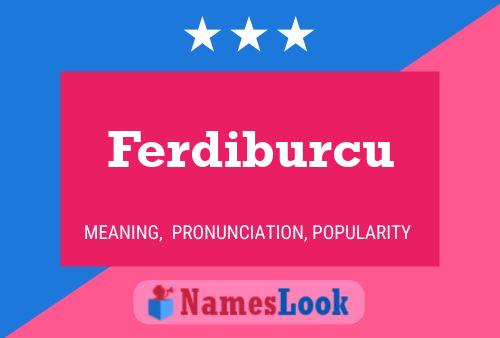 Póster del nombre Ferdiburcu