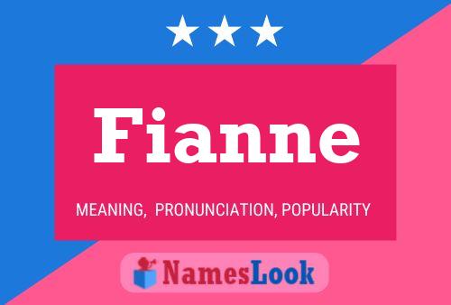 Póster del nombre Fianne