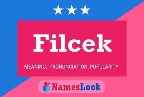 Póster del nombre Filcek