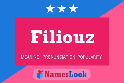 Póster del nombre Filiouz