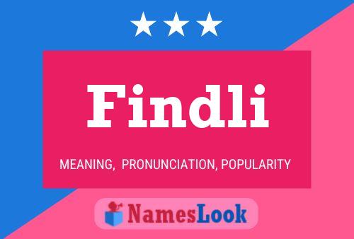 Póster del nombre Findli