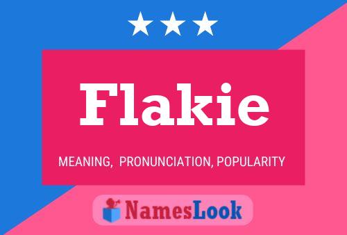 Póster del nombre Flakie