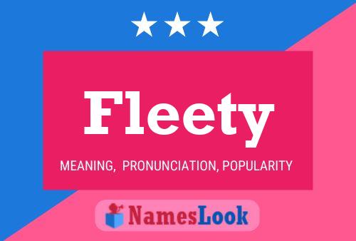 Póster del nombre Fleety