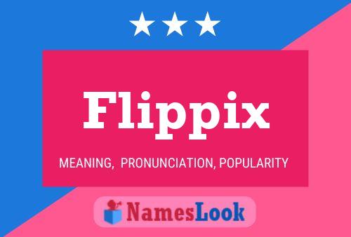 Póster del nombre Flippix