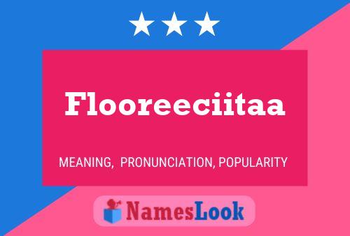 Póster del nombre Flooreeciitaa