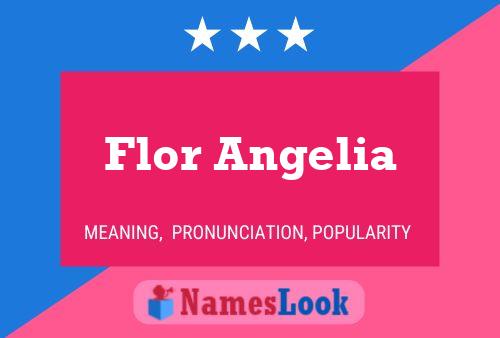 Póster del nombre Flor Angelia