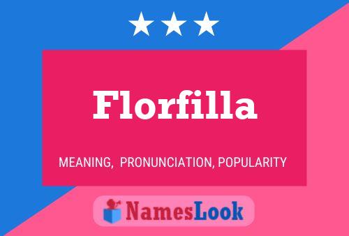 Póster del nombre Florfilla