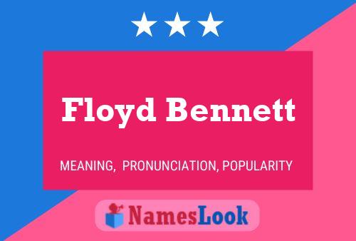 Póster del nombre Floyd Bennett