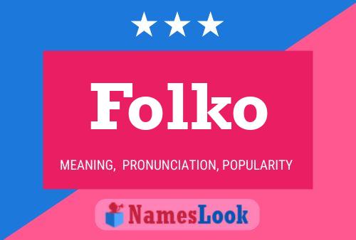 Póster del nombre Folko