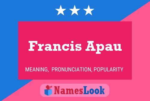 Póster del nombre Francis Apau