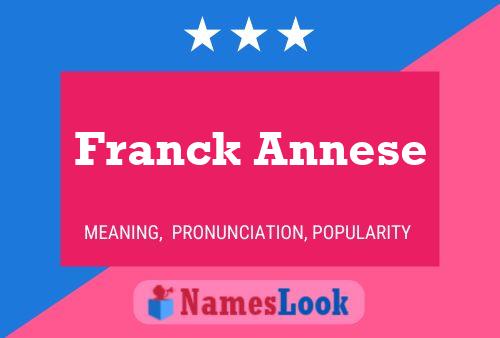 Póster del nombre Franck Annese