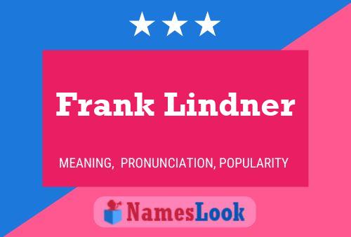 Póster del nombre Frank Lindner