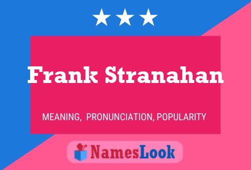 Póster del nombre Frank Stranahan