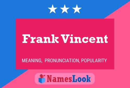 Póster del nombre Frank Vincent