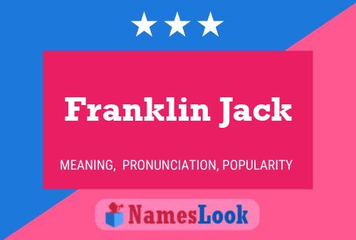 Póster del nombre Franklin Jack