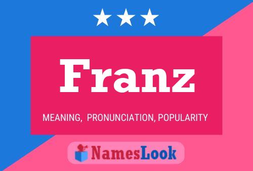 Póster del nombre Franz