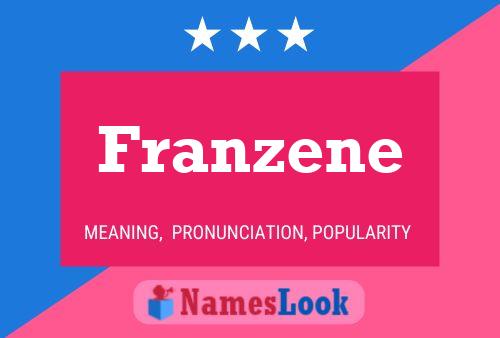 Póster del nombre Franzene