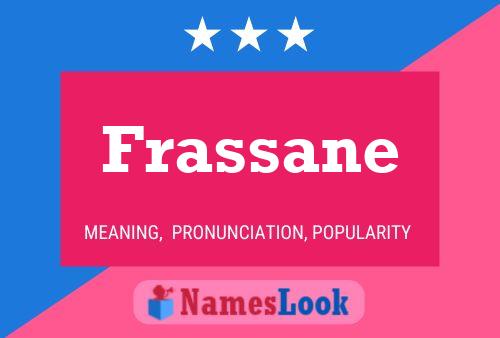 Póster del nombre Frassane