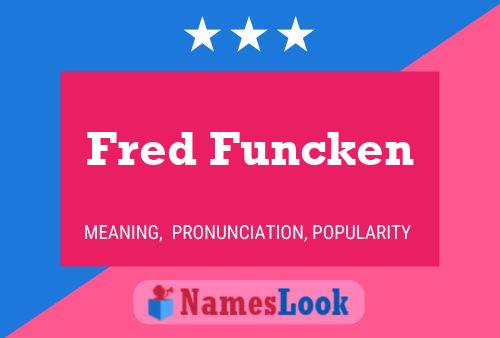 Póster del nombre Fred Funcken