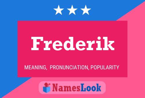 Póster del nombre Frederik