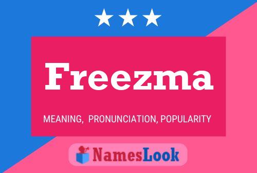 Póster del nombre Freezma