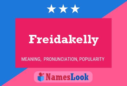 Póster del nombre Freidakelly