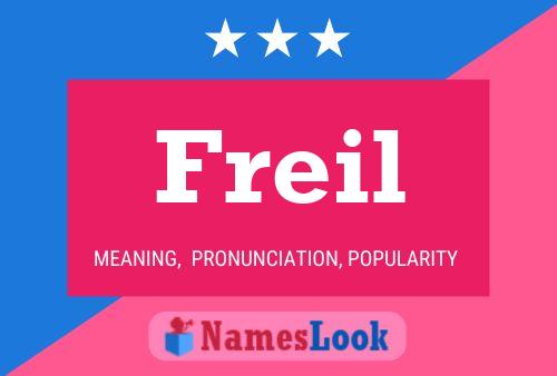 Póster del nombre Freil