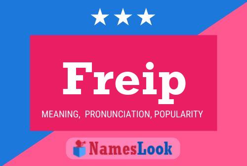 Póster del nombre Freip