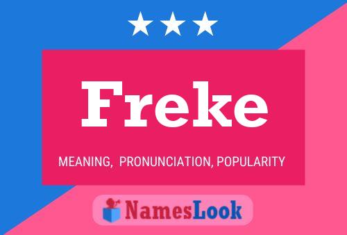 Póster del nombre Freke