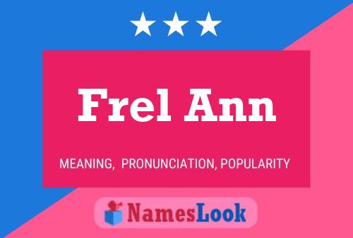 Póster del nombre Frel Ann