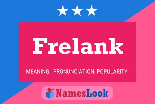 Póster del nombre Frelank