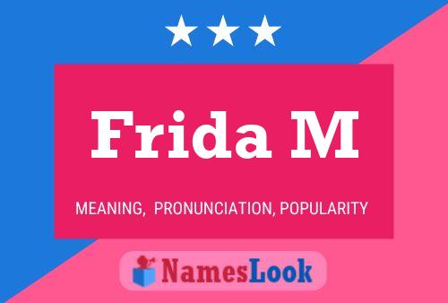 Póster del nombre Frida M