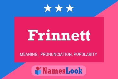 Póster del nombre Frinnett