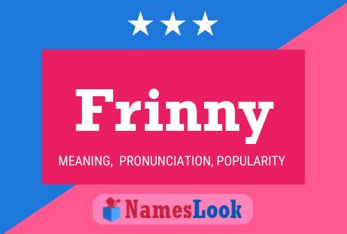 Póster del nombre Frinny