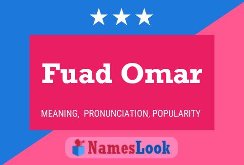 Póster del nombre Fuad Omar