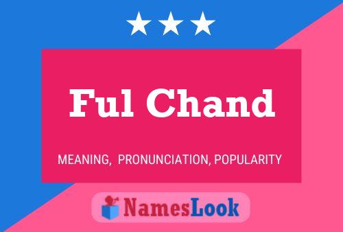 Póster del nombre Ful Chand