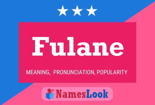 Póster del nombre Fulane