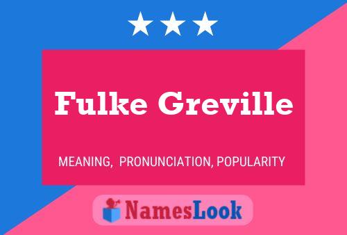 Póster del nombre Fulke Greville