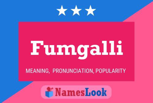 Póster del nombre Fumgalli