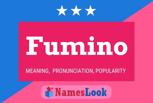 Póster del nombre Fumino