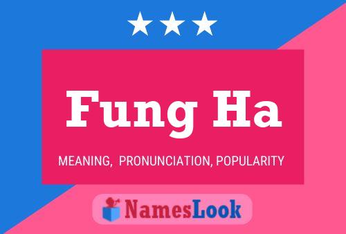 Póster del nombre Fung Ha