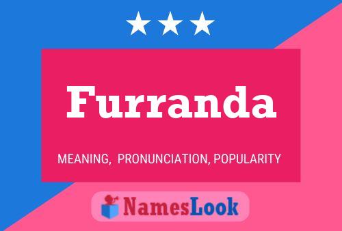 Póster del nombre Furranda