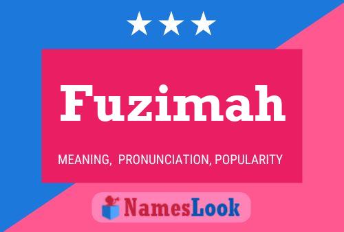 Póster del nombre Fuzimah