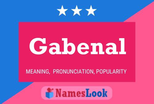 Póster del nombre Gabenal