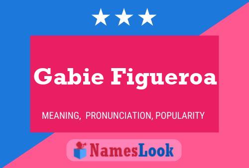 Póster del nombre Gabie Figueroa