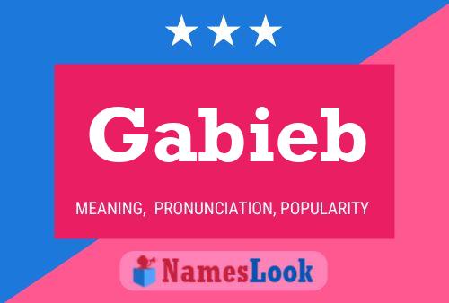 Póster del nombre Gabieb