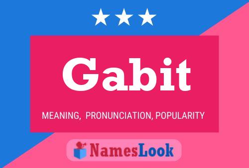 Póster del nombre Gabit