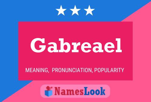 Póster del nombre Gabreael