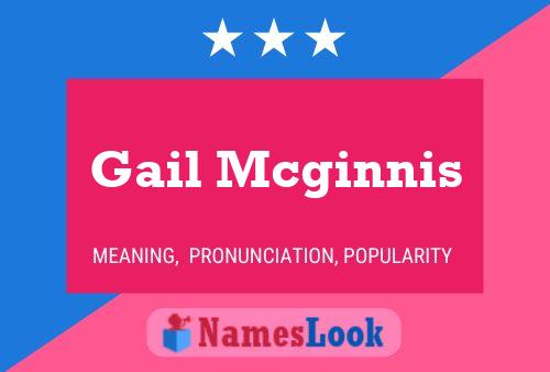 Póster del nombre Gail Mcginnis